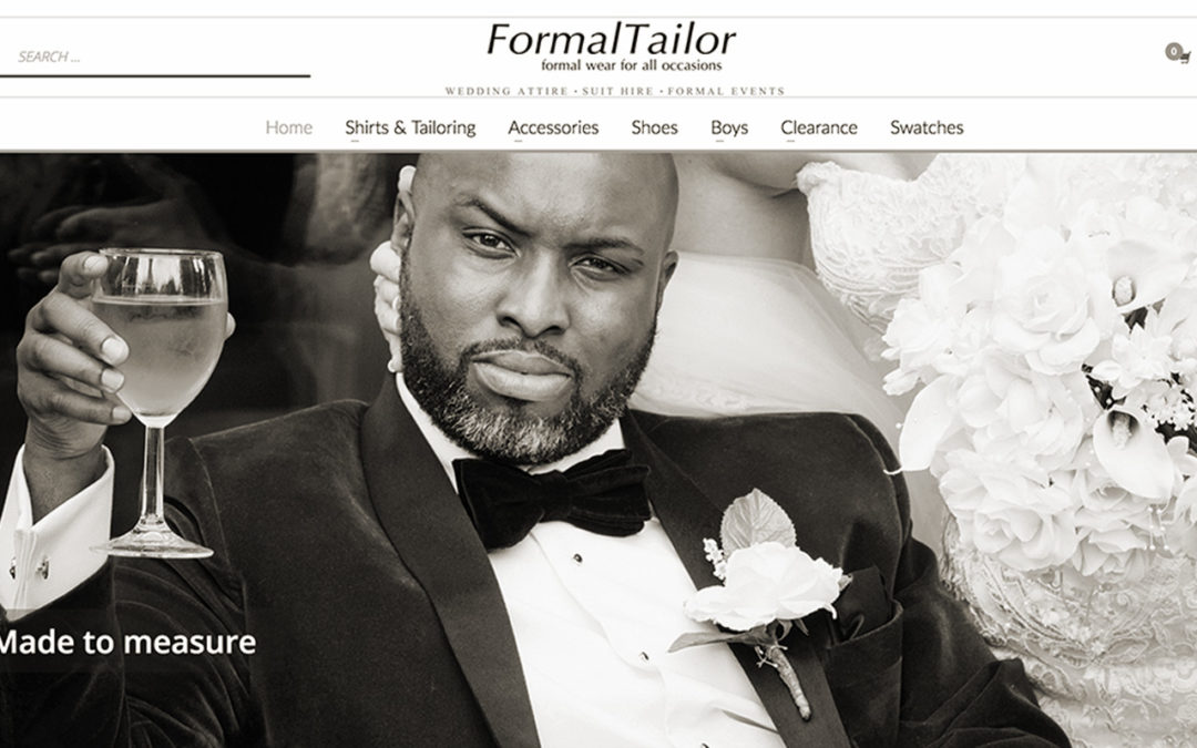 Formal Tailor E-commerce Website
