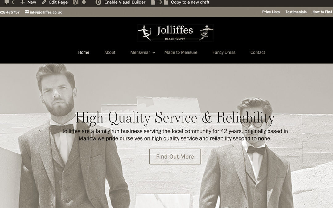 Jolliffes Suits & Tailoring Services