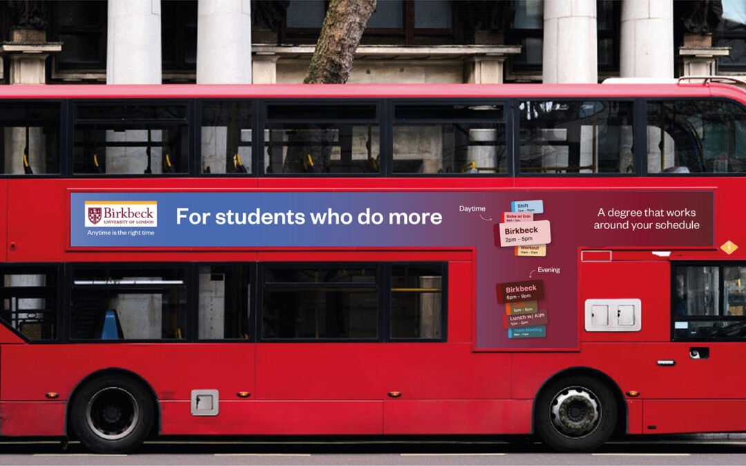 Birkbeck OOH Campaign
